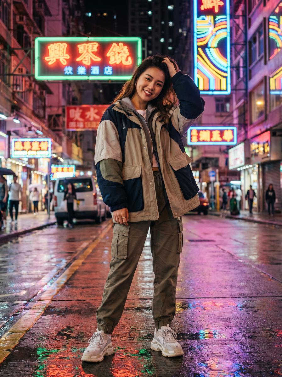摄像头偷拍夜间VLOG视频